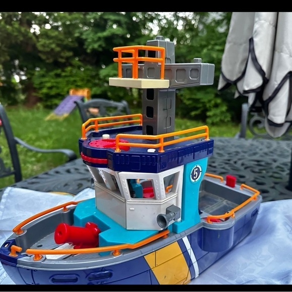 imaginext RESCUE boat COAST GUARD BOAT & Submarine DISCONTINUED - Picture 11 of 12